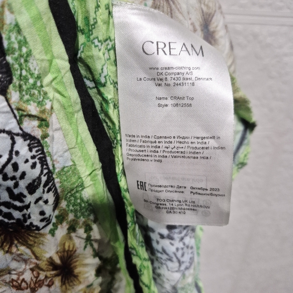 CREAM Cranit Boho Halter top - Picture 9 of 10
